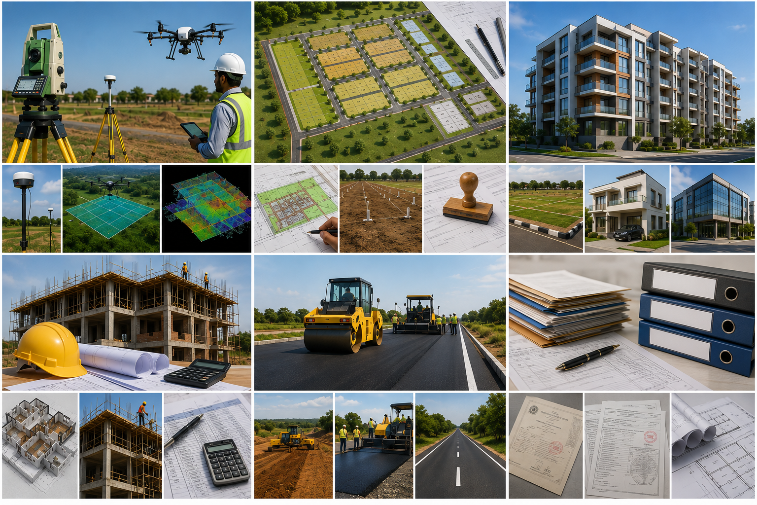 Civil engineering and real estate services